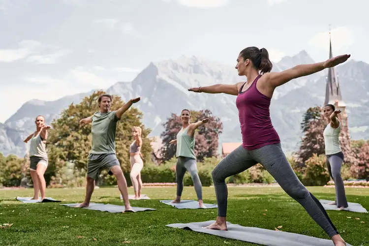 Yoga at Grand Resort Bad Ragaz