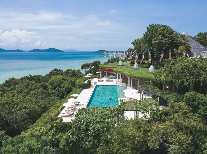 Kamalaya Koh Samui lap pool