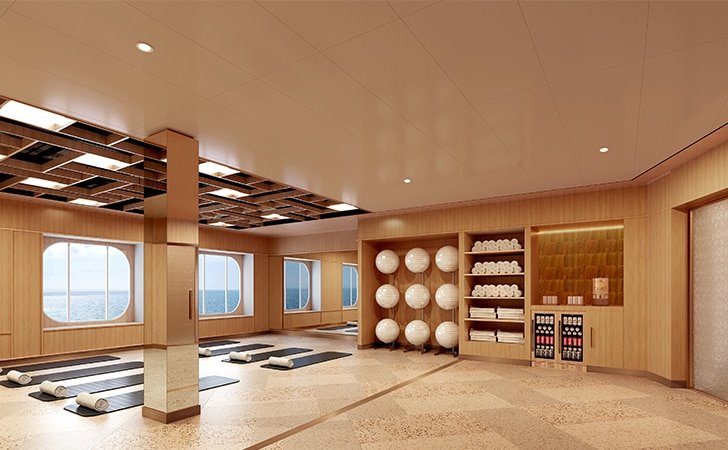 Regent Seven Seas Prestige wellness cruise fitness centre 2026